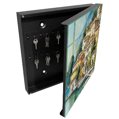 Italian landscape Wall mounted key box