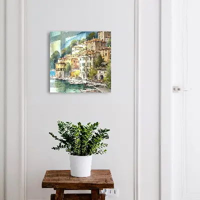 Italian landscape Wall mounted key box