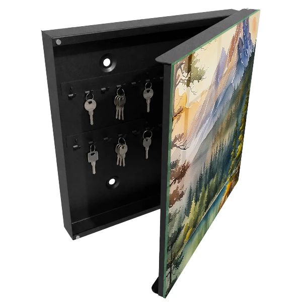 Mountain landscape Key cabinet