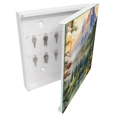 Mountain landscape Key cabinet