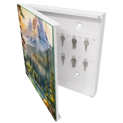 Mountain landscape Key cabinet
