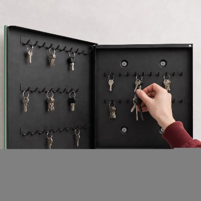 Mountain autumn Key box for wall