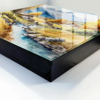 Mountain peace Wall mounted key box