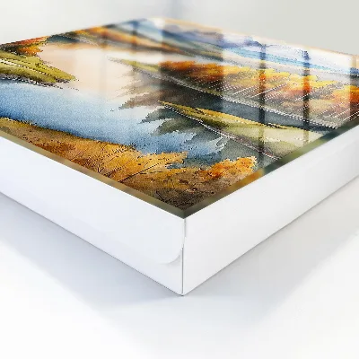 Autumn mountains Key cabinet