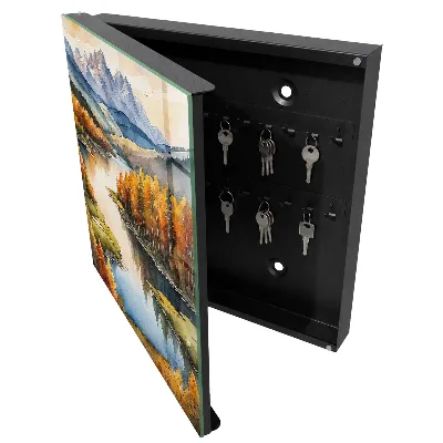 Autumn mountains Key cabinet