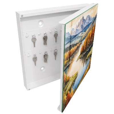 Autumn mountains Key cabinet