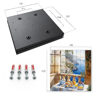 Key cabinet breakfast on the terrace design