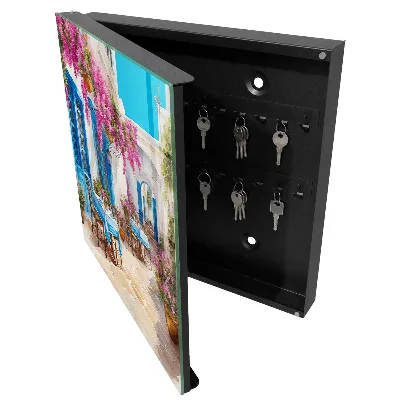 Floral alley Key box for wall