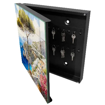 Mediterranean landscape Wall mounted key box