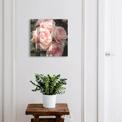 Pink roses Key cabinet