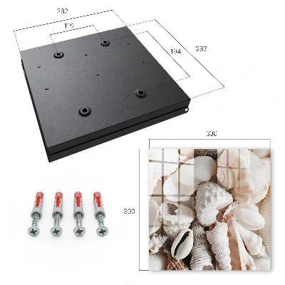 Coastal harmony Key box for wall