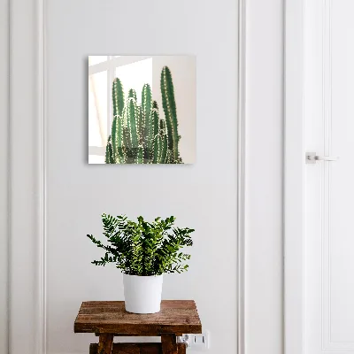 Green cacti wall mounted key box green cacti design