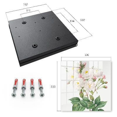 Floral charm Key cabinet