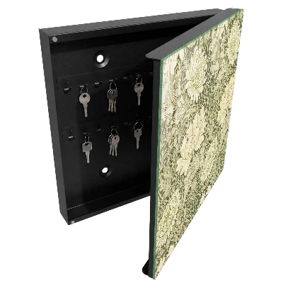 Floral design Key box for wall