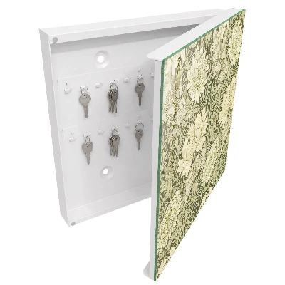 Floral design Key box for wall