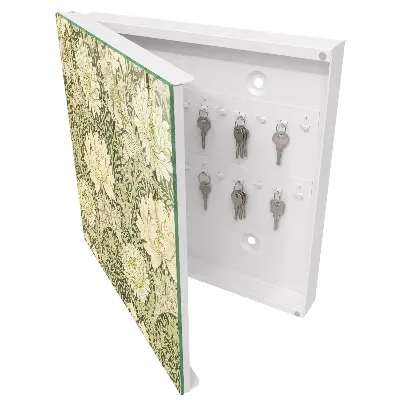 Floral design Key box for wall