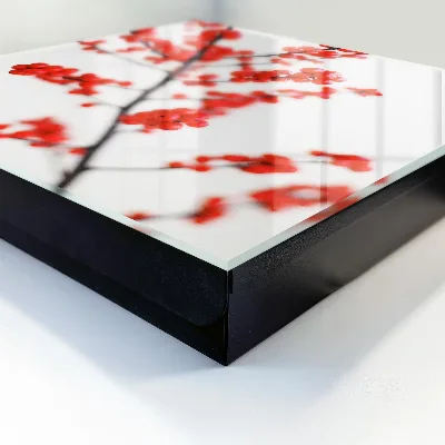Red berries Wall mounted key box