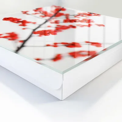 Red berries Wall mounted key box