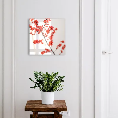 Red berries Wall mounted key box