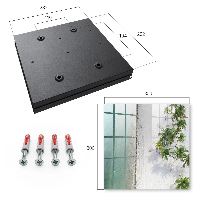 Tropical beach Key box for wall
