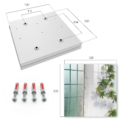 Tropical beach Key box for wall