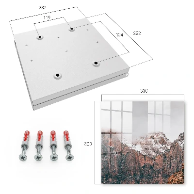 Mountain silence Key cabinet