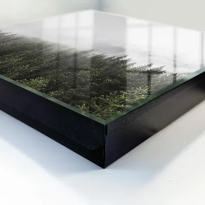Wall-mounted key box misty pines design