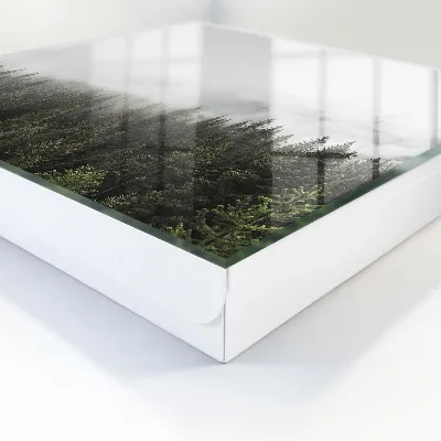 Wall-mounted key box misty pines design