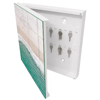 Summer beach Wall mounted key box