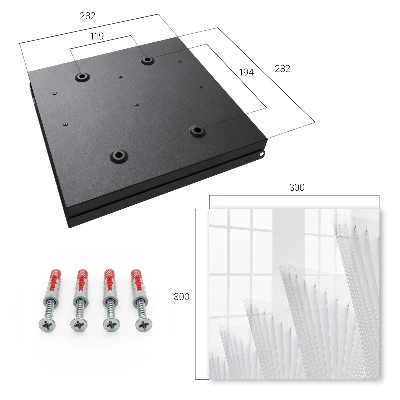 Abstract architecture Key cabinet