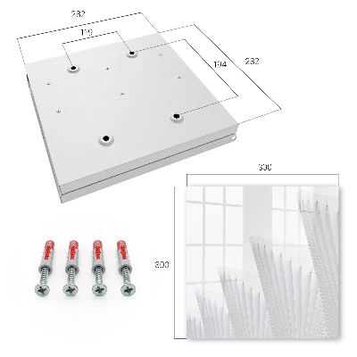 Abstract architecture Key cabinet