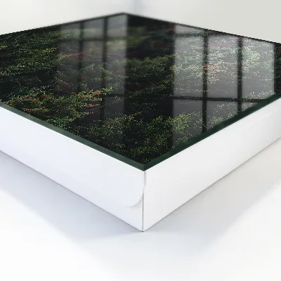 Green forest Key box for wall
