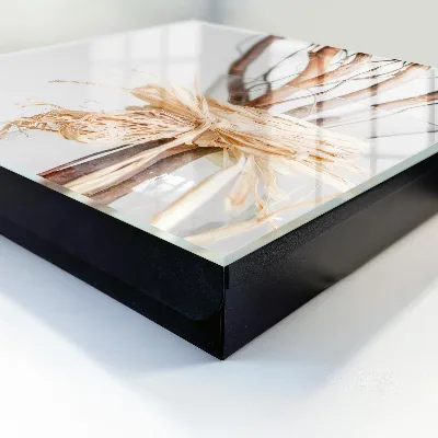 Branches in a vase Wall mounted key box