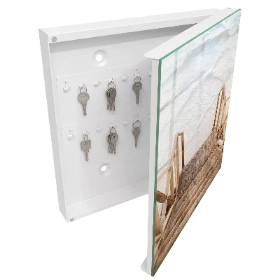 Beach peace Key box for wall