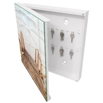 Beach peace Key box for wall