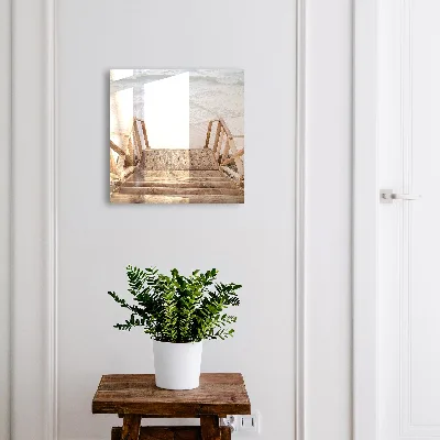 Beach peace Key box for wall