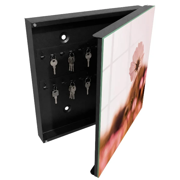 Floral elegance wall mounted key box floral elegance design