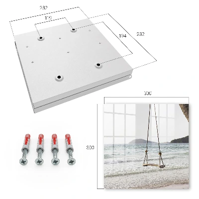 Key cabinet beach idyll design
