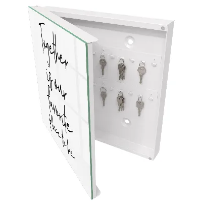 Together is our favorite place to be Key box for wall