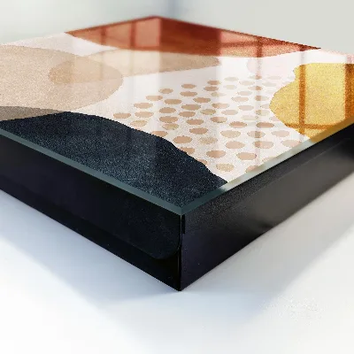 Abstract splotches Key box for wall