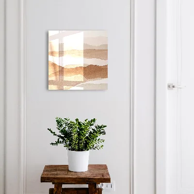 Pastel waves Wall mounted key box
