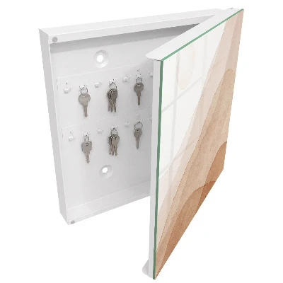 Beige landscapes Key cabinet