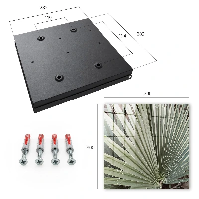Palm leaf Key cabinet