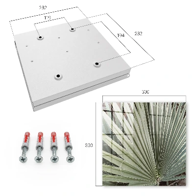 Palm leaf Key cabinet