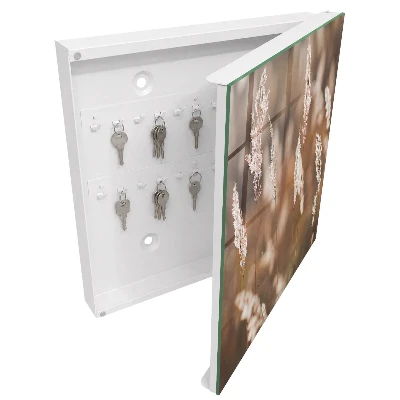 Grasses in the meadow Key box for wall