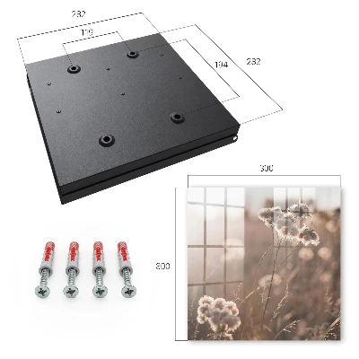 Natural lightness Wall mounted key box