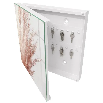 Boho style pastel grass Key cabinet