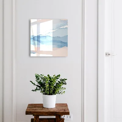Relaxing waves Wall mounted key box