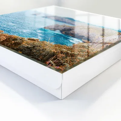 Sea landscape Key box for wall