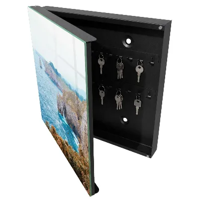 Sea landscape Key box for wall